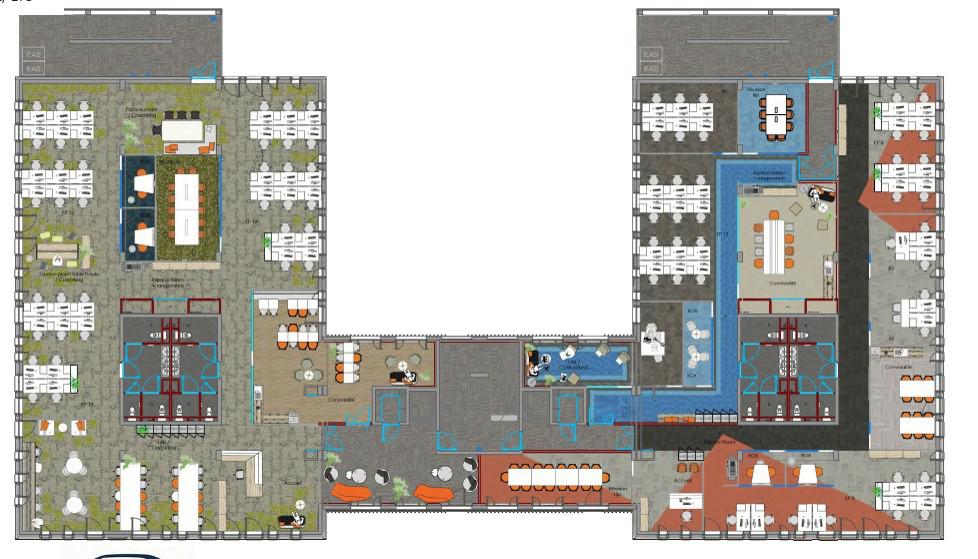 Bureau Décines-Charpieu 3626m² Location bureau Décines-Charpieu Rhône OLBUR2110029 27